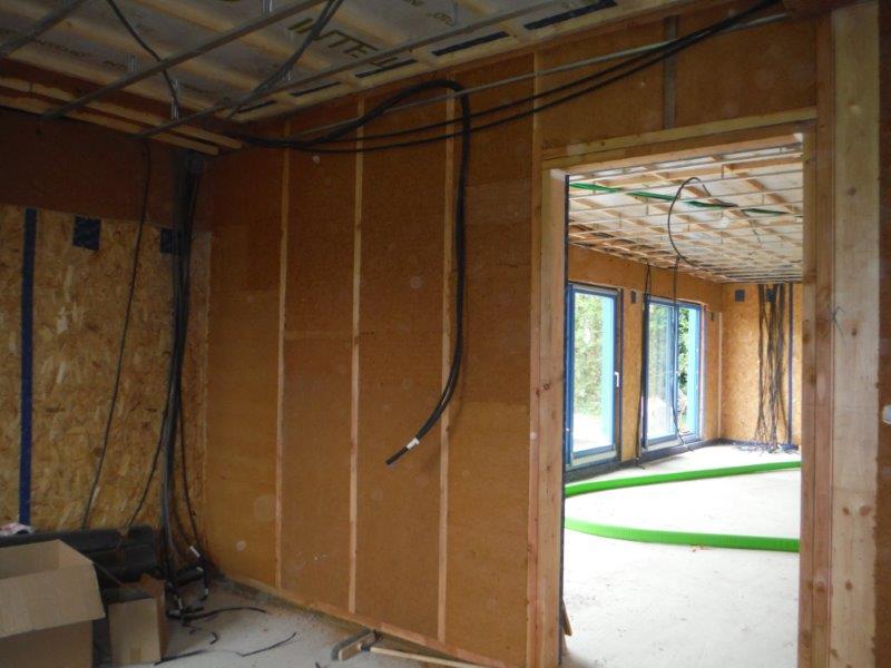 Maison ossature bois à Saint Martin de saint maixent (79)